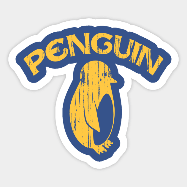 Penguin Sticker by jph